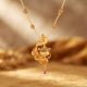 Mayura Lakshmi Motif Gold Chain