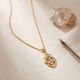 Graceful Geometric Link Gold Kids Chain