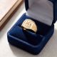 Sailboat Motif Gold Ring