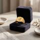Leaf Signet Gold Ring