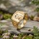 22CT Flower Gold Ring