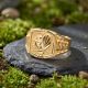 22 CT Modern Mayil Gold Ring