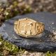 22CT Gold Palm Tree Gold Ring