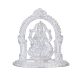 Goddess Sri Lakshmi Silver Idol
