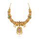 Floral Nagas Silver Necklace