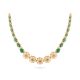 Gorgeous Floral Silver Necklace