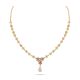 Enchanting Floral Silver Necklace
