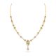 Silver Fancy Necklace Set