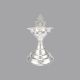 Traditional Silver vilakku