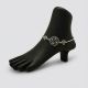 Traditional Heart Motifs Silver Anklet