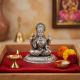 Goddess Hollow Lakshmi Silver Idol