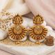 Lakshmi Nakshi Antique Silver Drops