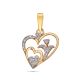 Heart Diamond Pendant