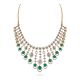 Enchanting Floral Diamond Necklace