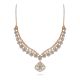 Exquisite Floral Diamond Necklace
