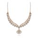 Exquisite Floral Diamond Necklace