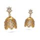 Stunning Diamond Jhumkas