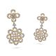 Floral Diamond Earring