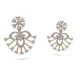 Floral Diamond Earring