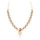 Enchanting Peacock Gold Necklace
