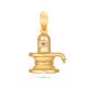 Gold Shiva Lingam Pendant