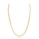 Fancy Hollow Leaf Gold Chain