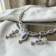 Bridal Silver Stone Jewelry Set