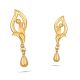 Elegant Floral Gold Earring