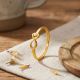 Infinity Casting Gold Ring